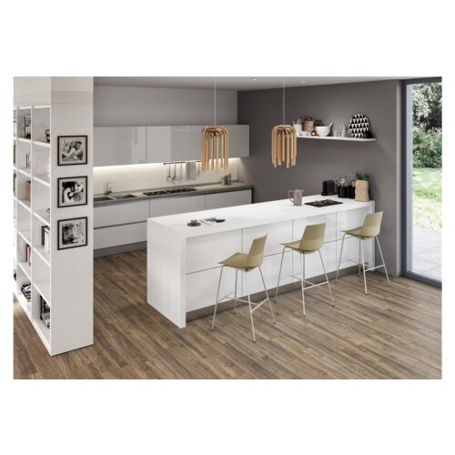 Barhocker, Stahlrohrgestell: Chrom, Kunststoffschale: Weiss, Polsterung: ohne Polster