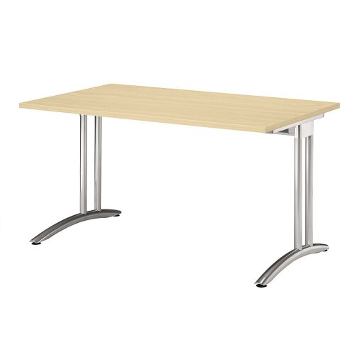 Schreibtisch C-Fuss 120x 80 cm