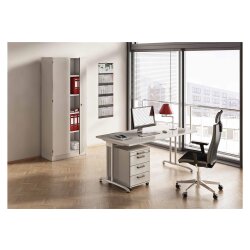 Schreibtisch rechteckig 180x 80 cm