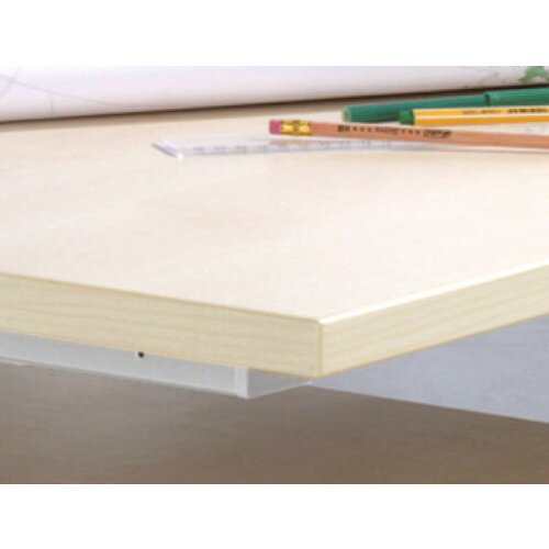 Schreibtisch feste Höhe 180 x 80 cm , Dekor: Buche Dunkel