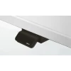 Elektrisch höhenverstellbarer Schreibtisch Eco 120x80 cm Grau/Silber