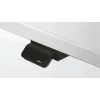 Elektrisch höhenverstellbarer Schreibtisch Eco 160x80 cm Buche/Silber