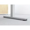 Elektrisch höhenverstellbarer Schreibtisch Eco 160x80 cm Buche/Silber