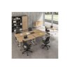 Klapptisch auf Rollen Serie Trend Tiefe 70cm  Dekor Weiss Gestell Weiss Breite 160