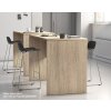 Stehtisch Economie Breite 120 cm Dekor Lichtgrau