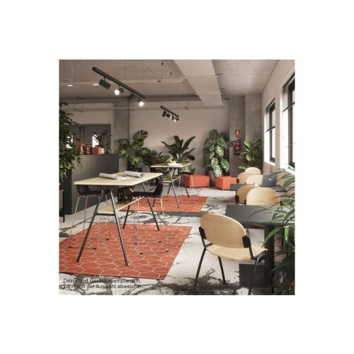 Stehtisch mit Ablage in verschiedenen Ausführungen