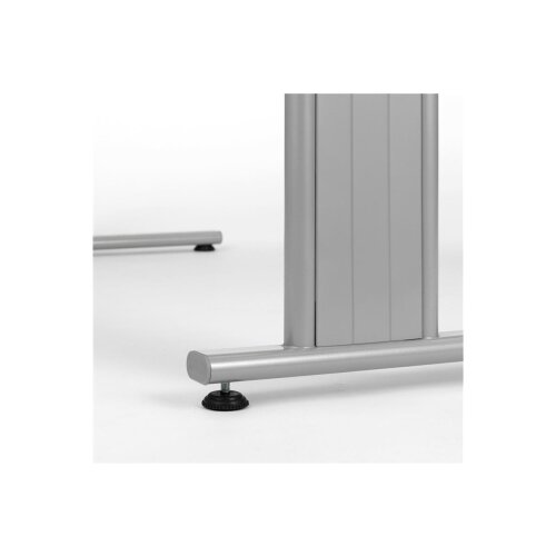 Schreibtisch  PC-Form links höhenverstellbar 180x 100 cm, Dekor: Ahorn