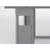 Schreibtisch  PC-Form links höhenverstellbar 180x 100 cm, Dekor: Ahorn
