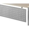 Schreibtisch höhenverstellbar, 180x80 cm , Dekor: Weiss
