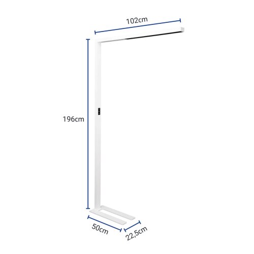 LED Standleuchte stufenlos dimmbar