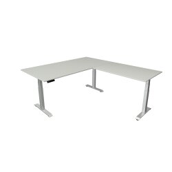 Elektrisch höhenverstellbarer Winkelschreibtisch...