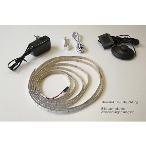 Empfangstheke Bogenform mit Beratungsplatz 229 cm breit