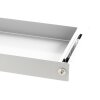 abschließbare Tablet Schublade, Farbe: Weiss, Breite: 33 cm cm
