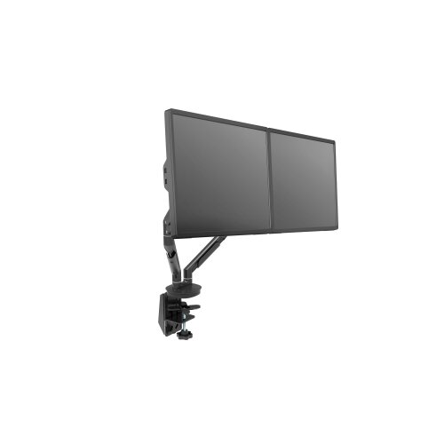 Monitorarm mit Gasdämpfer für 2 Monitore