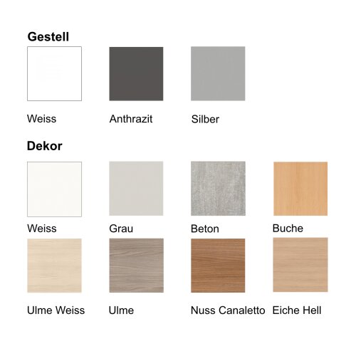 Konferenztisch Serie Easy 9 Plätze 320 x 298 cm