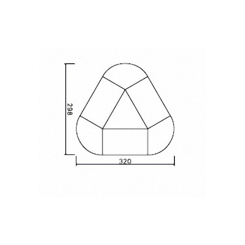 Konferenztisch Serie Easy 9 Plätze 320 x 298 cm