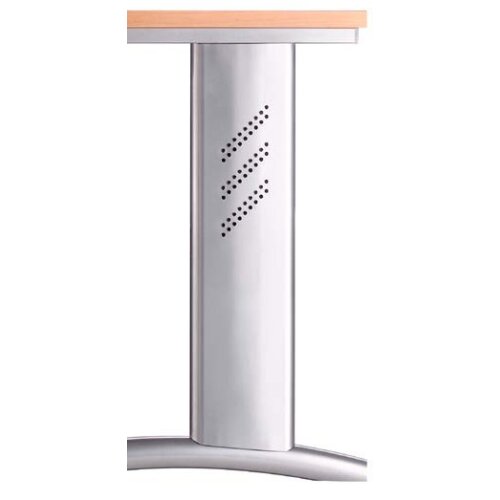 Verkettungswinkel Viertelkreis 80x80 cm Dekor Weiss