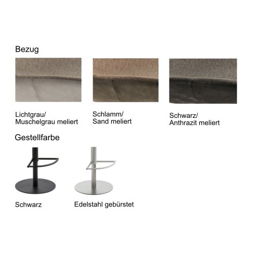 Barhocker verschiedene Ausführungen