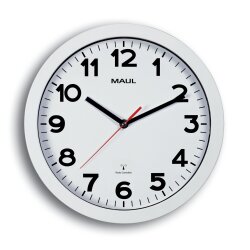 Funk Wanduhr Weiß