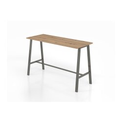 Stehtisch in zwei Ausführungen, Dekor: Asteiche