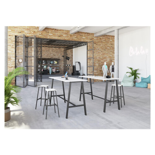 Barhocker im 2er Set, Dekor: Asteiche