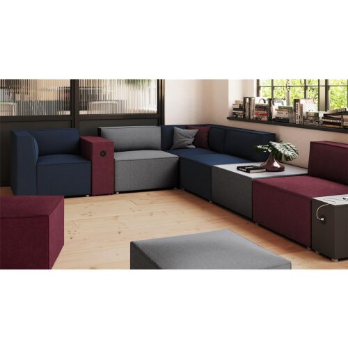Hocker Modul Serie P  Abschluss links