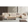 Hocker Modul Serie P Abschluss links, Bezug: Stoff SO Dunkelgrau
