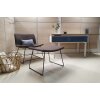 Loungesessel MK, Bezug  Stoff TS Anthrazit Gestell  Chrom