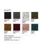 Barhocker Highline mit Kufengestell Bezug V37 Leder Dunkelbraun