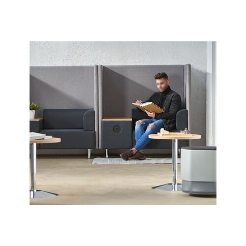 Expresslounge 1-Sitzer mit Ablage