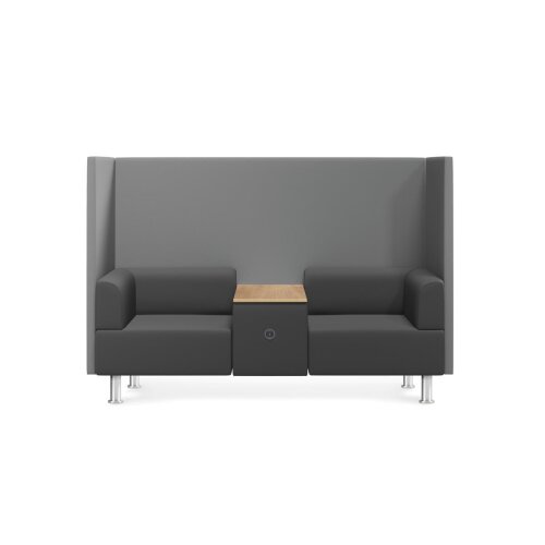 Expresslounge 2-Sitzer mit Ablage