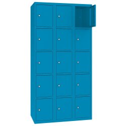 Stahl Schliessfachschrank Select 15 Fächer 400mm...