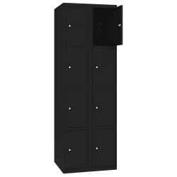 Stahl Schliessfachschrank Select 8 Fächer 400mm...