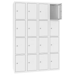 Stahl Schliessfachschrank Select 16 Fächer 300mm...