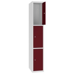 Stahl Schliessfachschrank Select 3 Fächer 300mm...