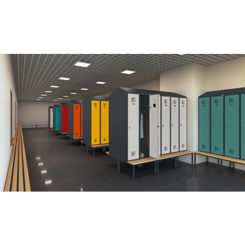 Spind Select 1 Abteil Abteilbreite 300mm