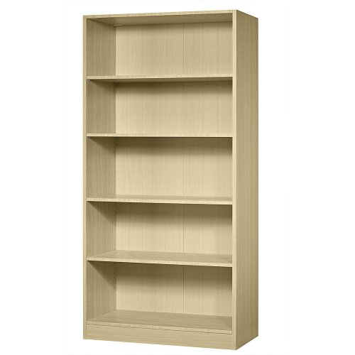 Regal breit 5OH, Sockelblende Ahorn