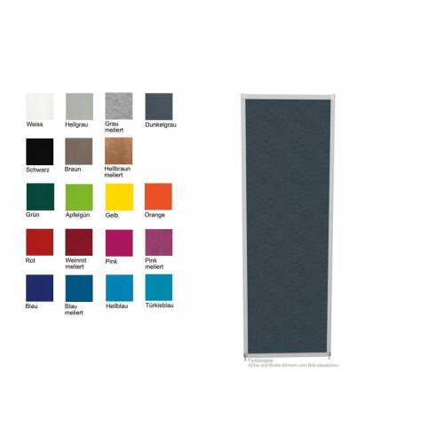 Akustik Stellwand Höhe 180 cm