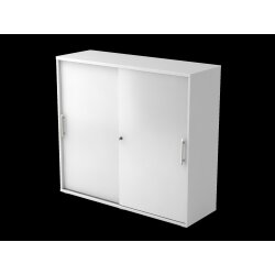 Schiebetürenschrank in 3 Ordnerhöhen, 120 cm...