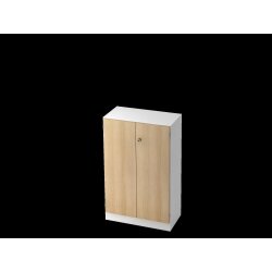 Aktenschrank 3 Ordnerhöhen mit Sockelblende, 80 cm...