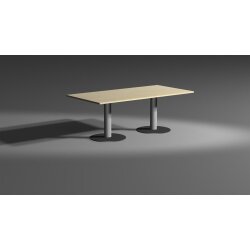 Besprechungstisch rechteckig, Länge 240 cm, Dekor:...