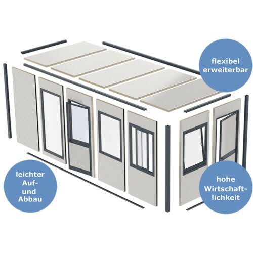 Modulares Raumsystem Master 10