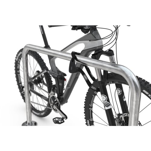 Anlehnbügel mit 2 Einstellplätzen, ohne Querholm