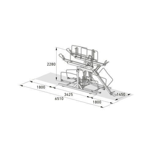Doppelstockparker Lindau II Stellplätze insgesamt 8