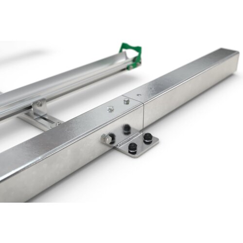 Doppelstockparker Lindau Profi einseitig, 500 mm Radabstand, 4 Stellplätze insgesamt 4