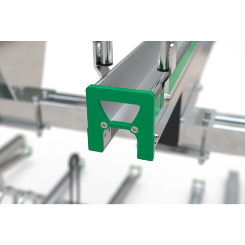 Doppelstockparker Lindau Profi doppelseitig, 500 mm Radabstand, 12 Stellplätze insgesamt 12