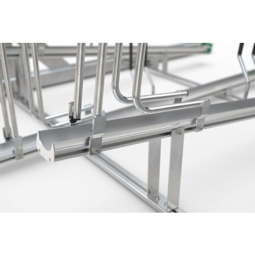 Doppelstockparker Lindau Profi doppelseitig, 500 mm Radabstand, 16 Stellplätze insgesamt 16