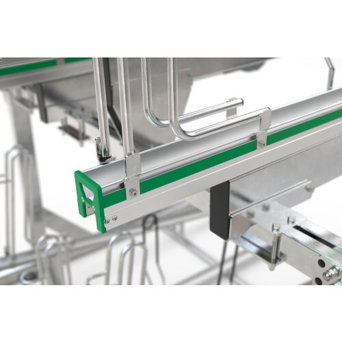 Doppelstockparker Lindau Profi doppelseitig, 500 mm Radabstand, 16 Stellplätze insgesamt 16