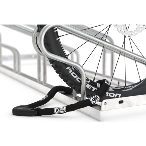 Fahrradständer Typ 1000, einseitig Stellplätze 3