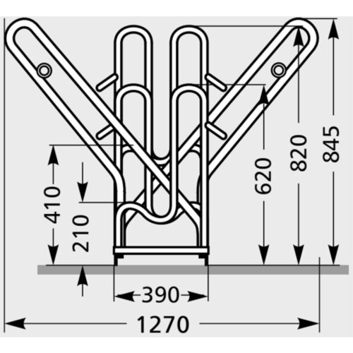 Anlehnparker Typ 4500XBF